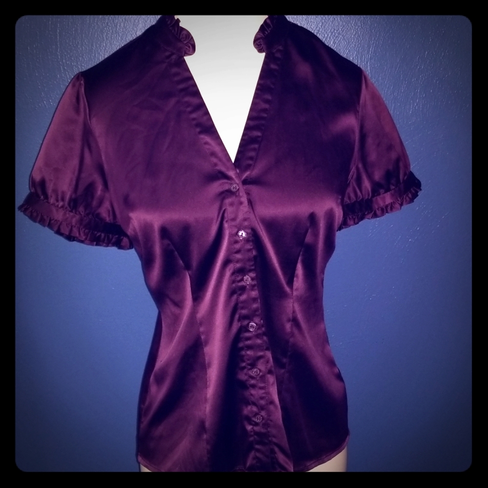 Ladies satin shirt
